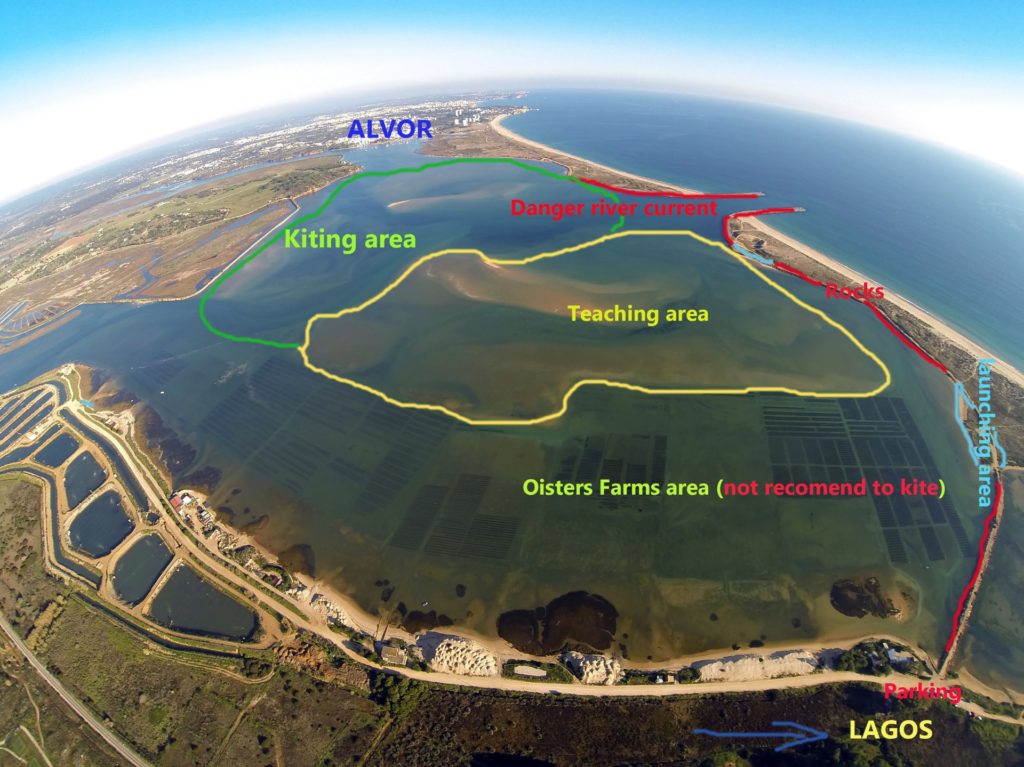 everything about kitesurfing in Alvor