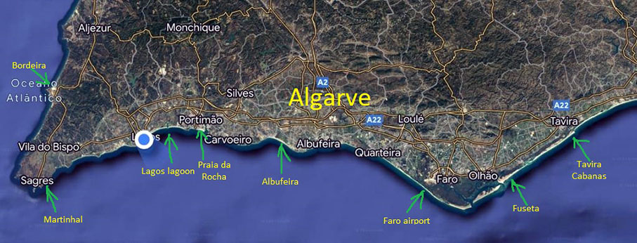 Kitesurfing south cost Carvoeiro