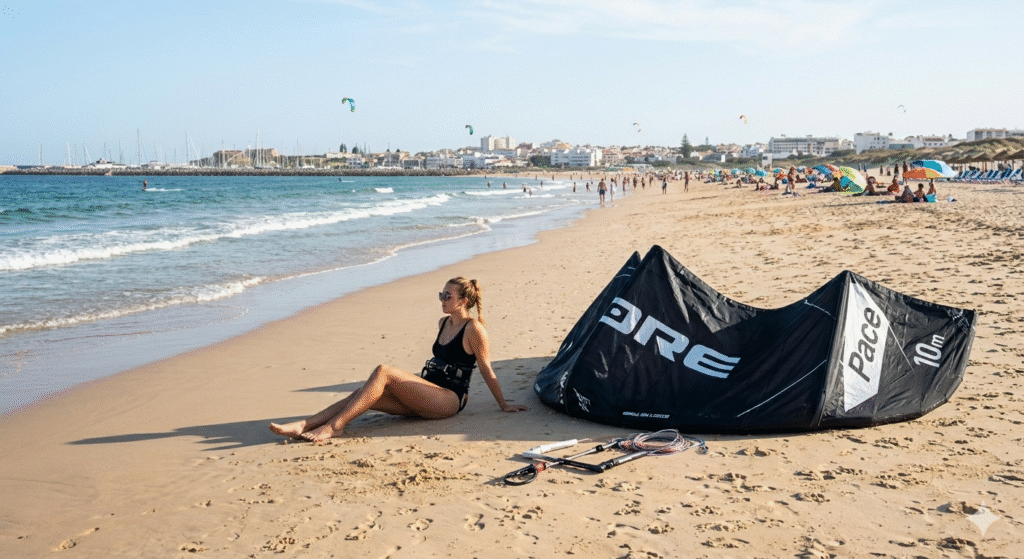 kitesurfing algarve