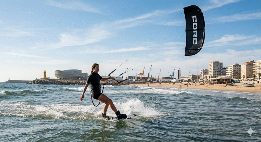 kitesurfing porto praia Matosinos