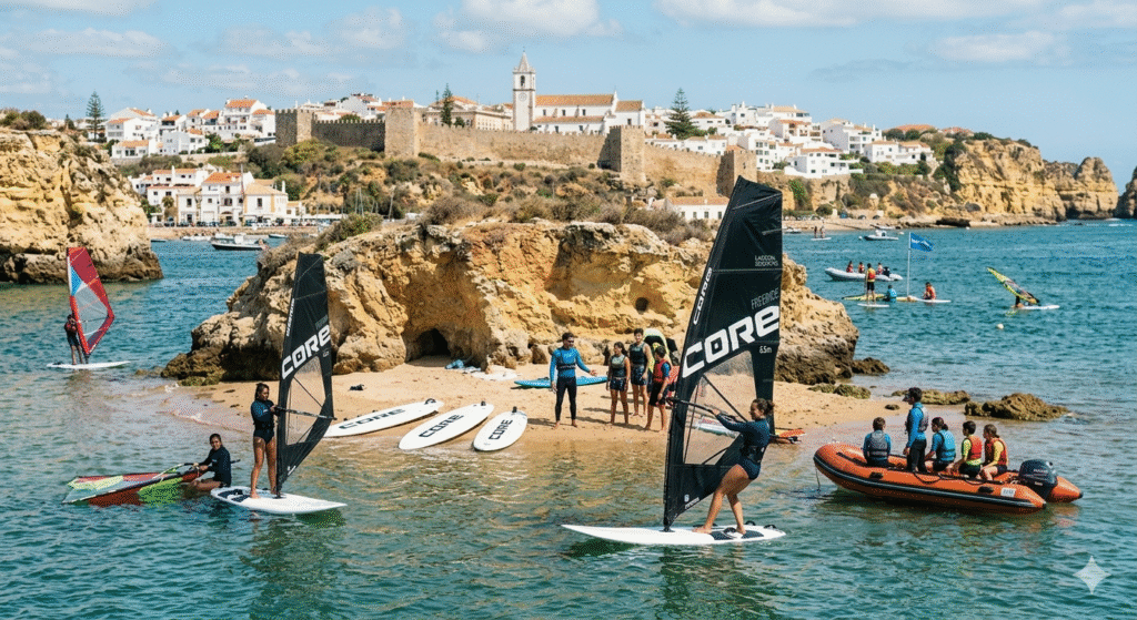 windsurfing lagos portugal