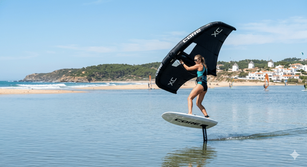 wingfoiling lisbon & Lagos de Albufeira lessons