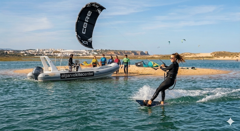 algarve kitesurfing school